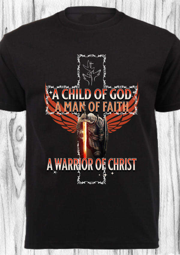 CHRISTIAN SHIRT_MAN OF FAITH