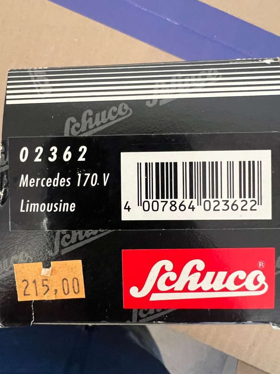 Schuco Mercedes 170V Limousine 1:43