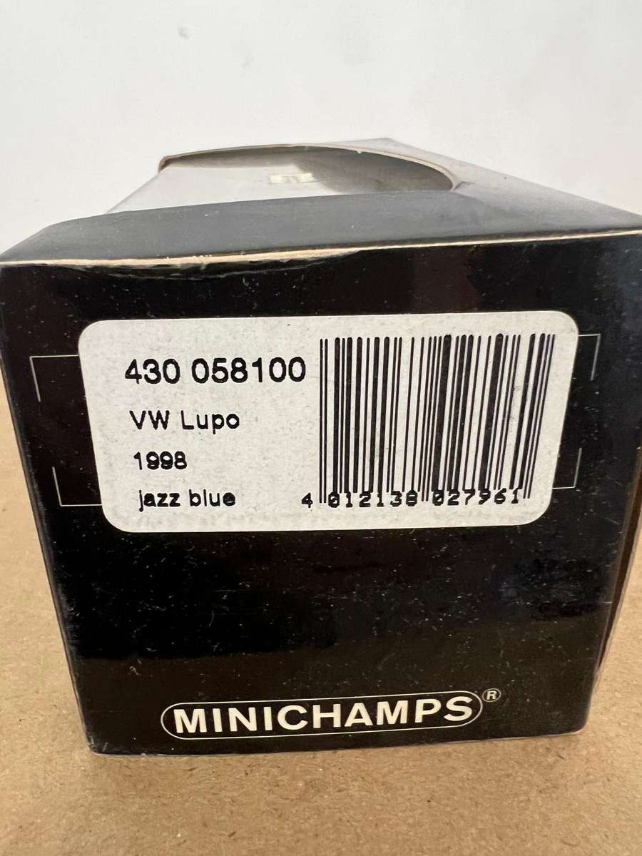 VW Lupo 1998 [Jazz Blue] 1:43 (Minichamps)