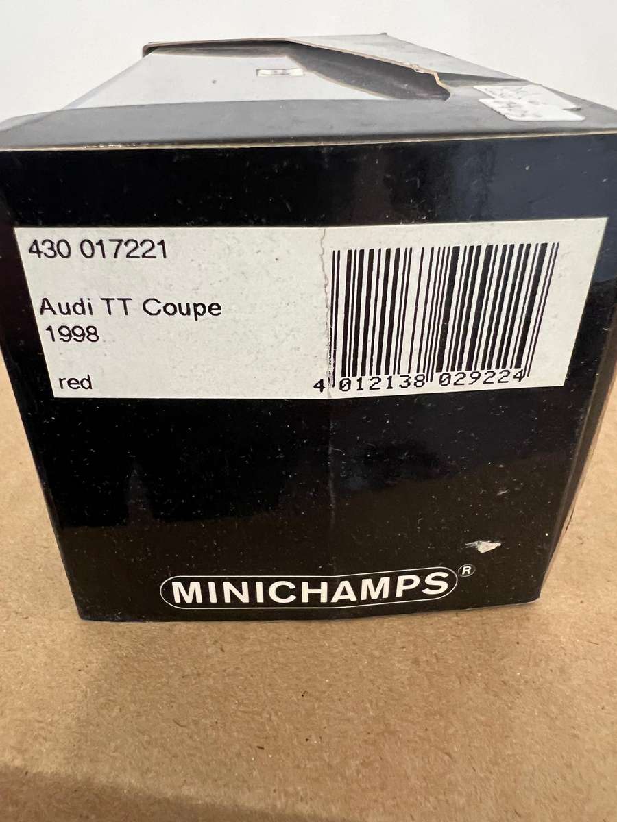 Audi TT 1998 [Red] 1:43 (Minichamps)