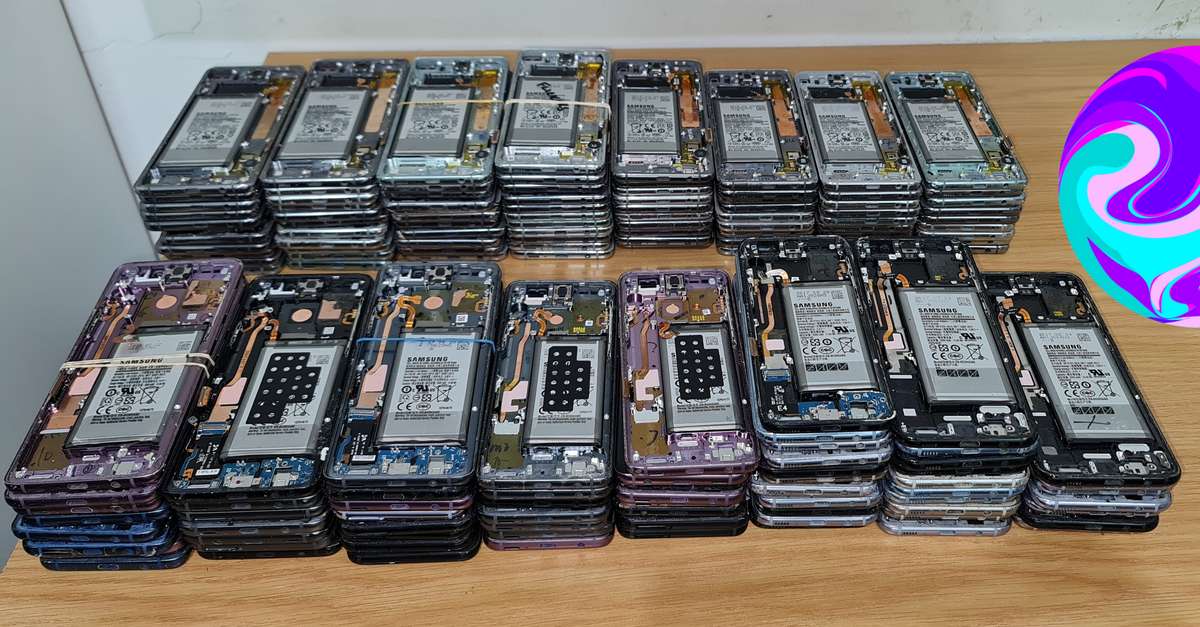 Broken/Damaged Samsung LCD Screens with Useable Parts