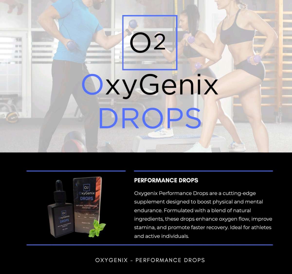 OxyGenix Performance Drops