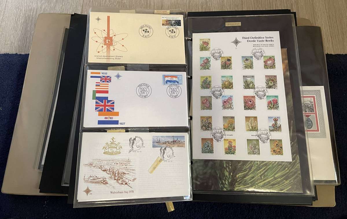 Lot 57 Album full of RSA 1 - 4 series FDC's