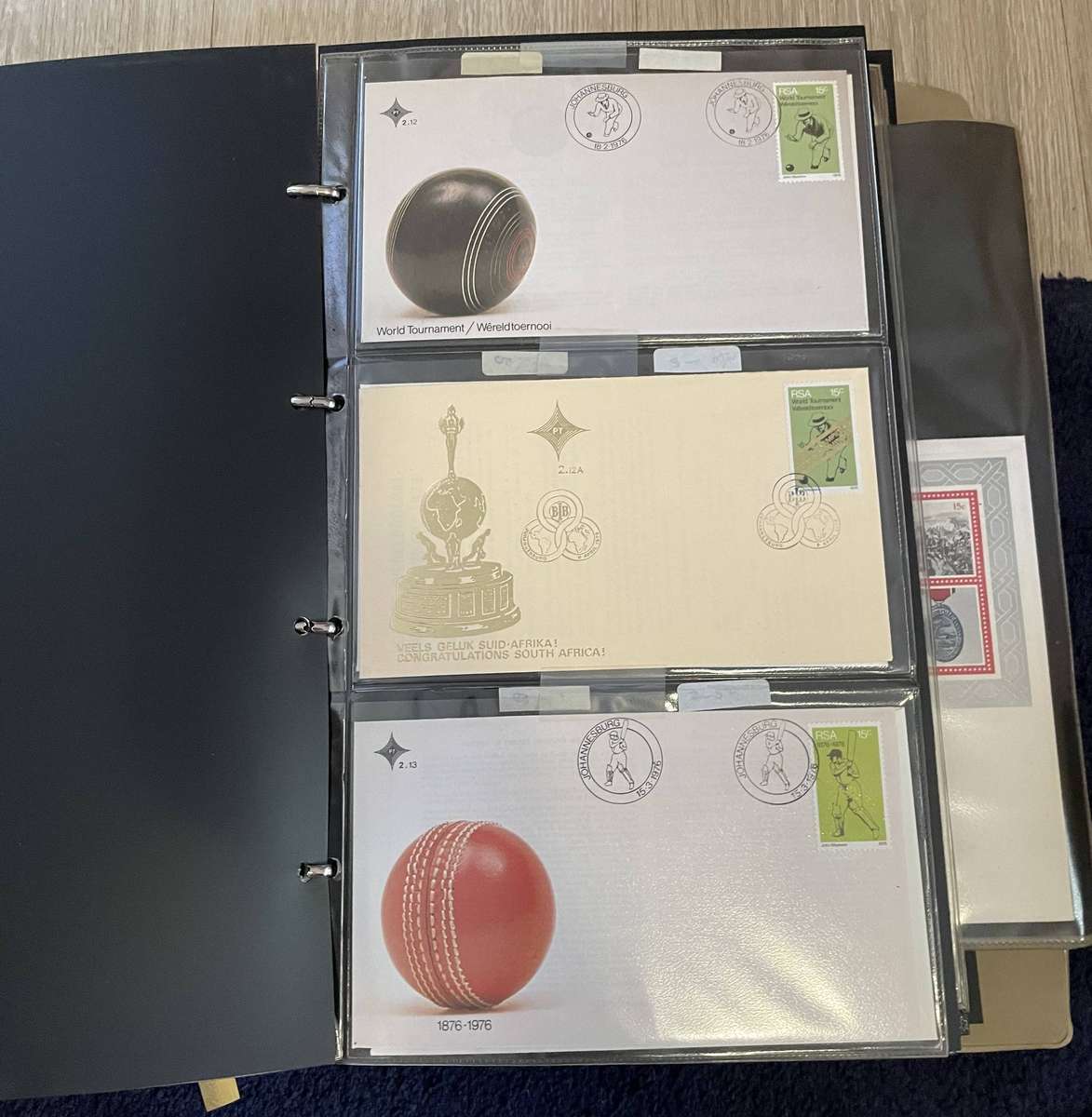 Lot 57 Album full of RSA 1 - 4 series FDC's