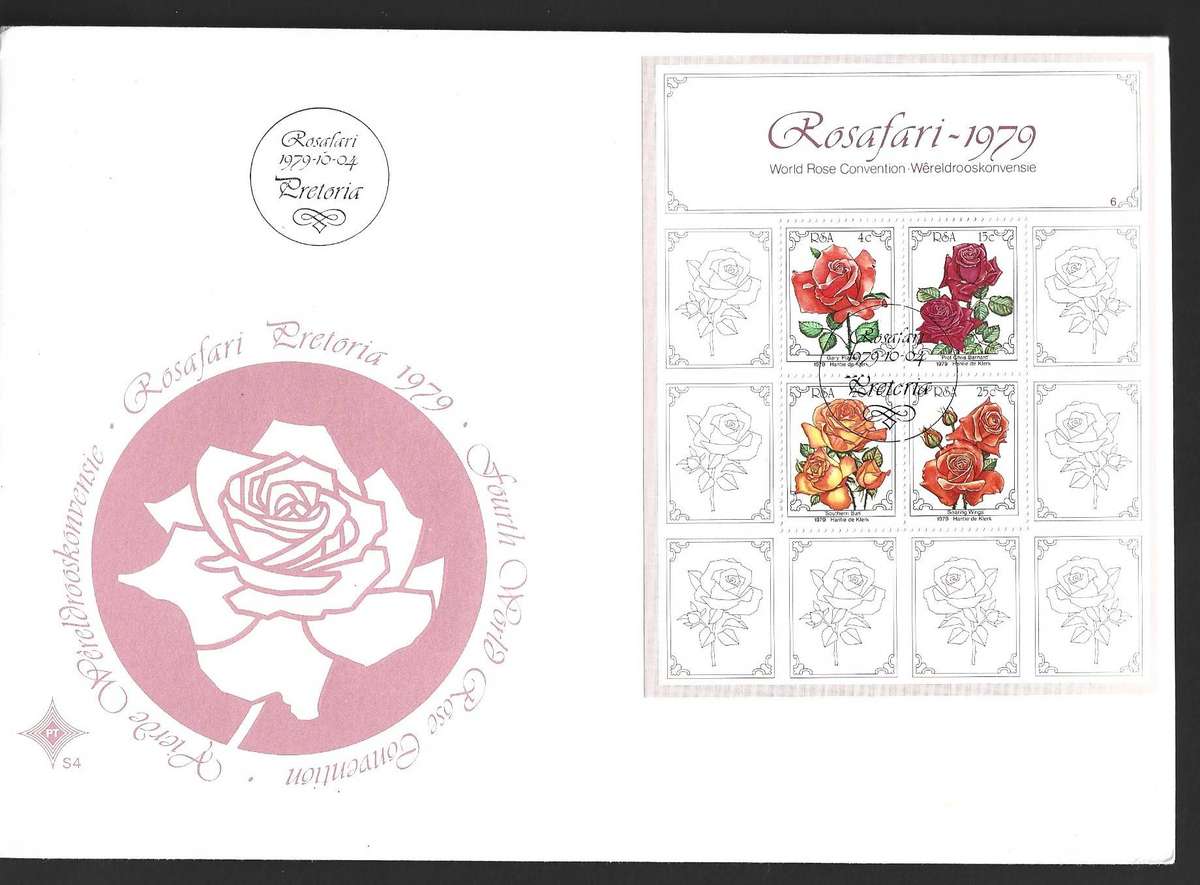 Lot 72 RSA large format FDC's between S1 and S19. 16 covers, see scans
