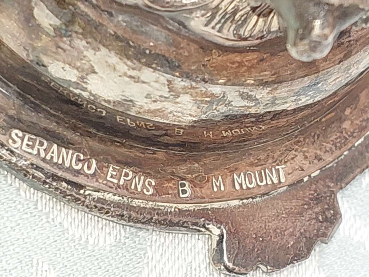 A SET OF ANTIQUE SERNCO SILVER PLATED EPNS CONDIMENT BOWLS