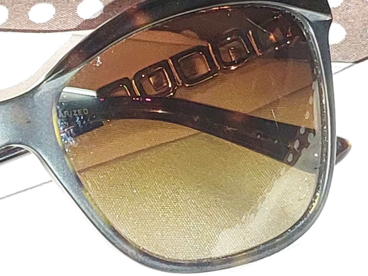 TWO BEAUTIFULL BVLGARI WOMANS SUNGLASSES SOLD AS IS