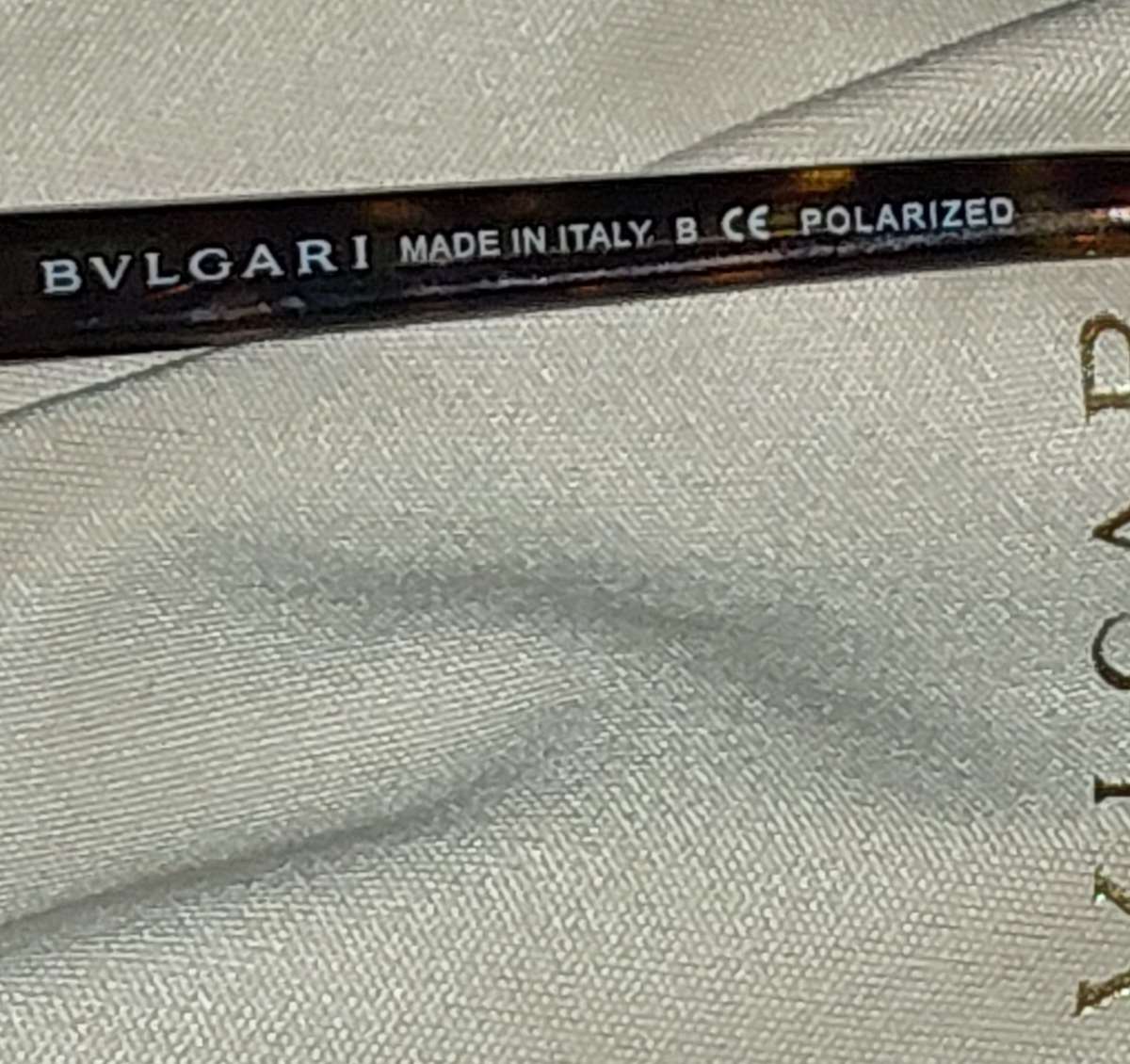 TWO BEAUTIFULL BVLGARI WOMANS SUNGLASSES SOLD AS IS