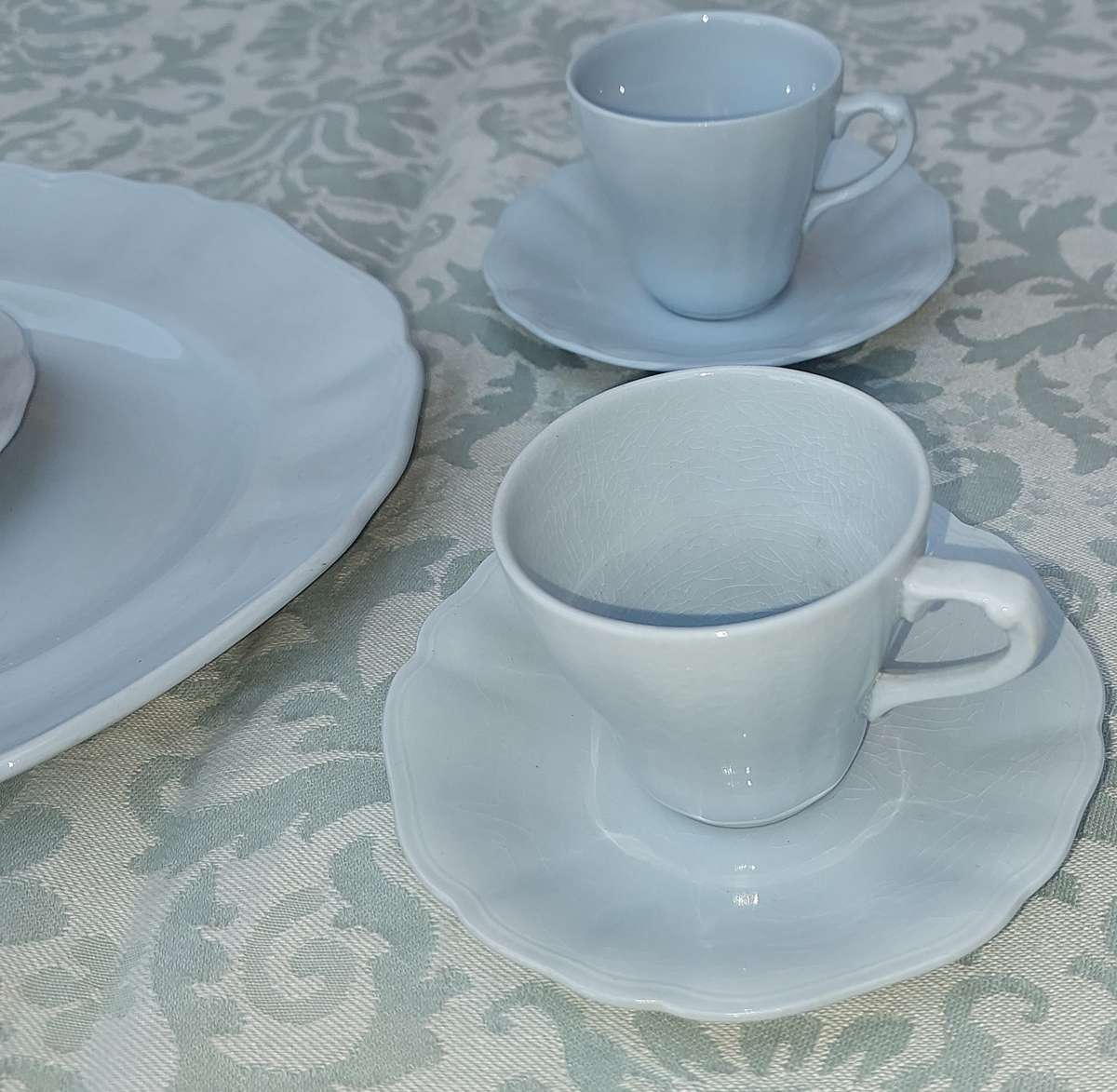 A VINTAGE CELESTE SOL  REG SOL39141J  J&G MEAKEN ENGLAND POWDER BLUE SET