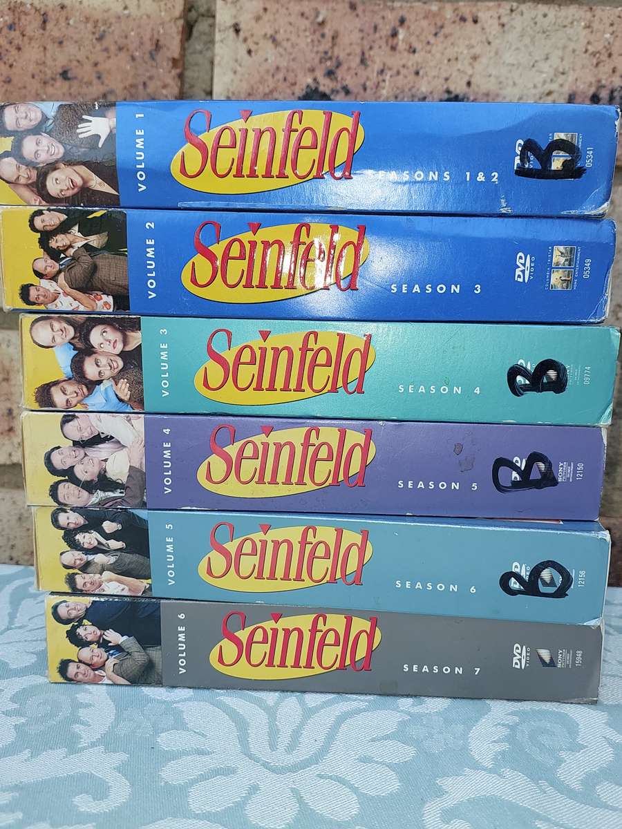 AN ENTIRE SERIES OF SEINFELD DVDs SOLD AS IS