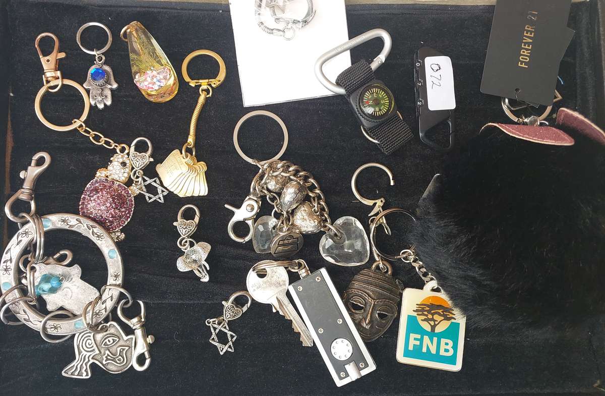 A COLLECTION KEYRINGS