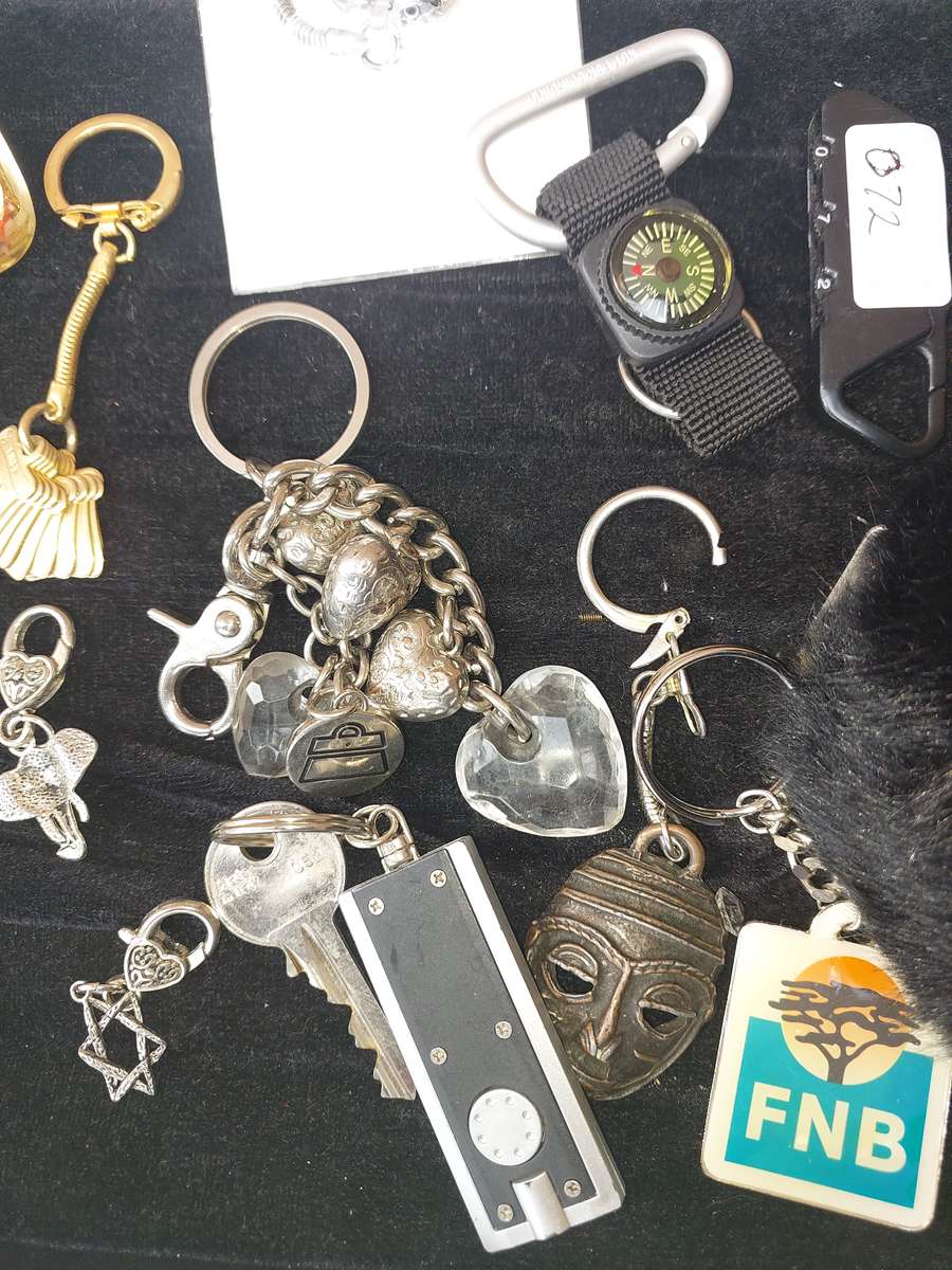 A COLLECTION KEYRINGS