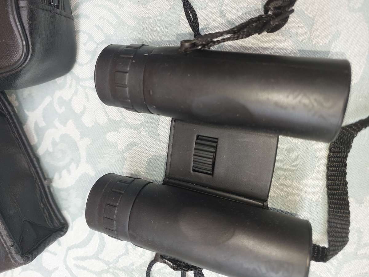 A JOBLOT COLLECTION OF POCKET BINOCULARS SOLD AS IS R450