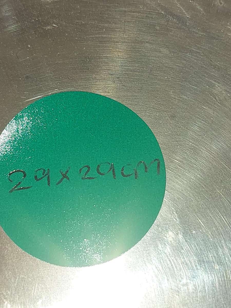 A VINTAGE VICTORIAN SILVER PLATED SERVING BOWL SOLD AS IS