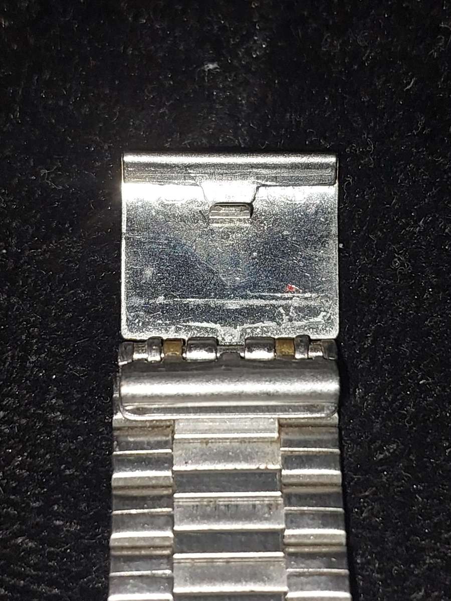 Vintage Gold Plated Casio Databank Telememo and Schedule Calculator Watch - Working