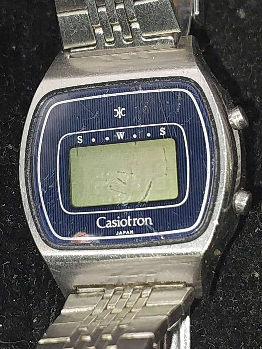 TWO LADIES DIGITAL CASIO WATCHES SOLD AS IS