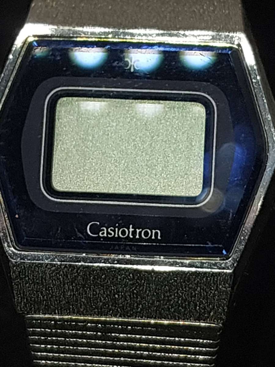 TWO LADIES DIGITAL CASIO WATCHES SOLD AS IS