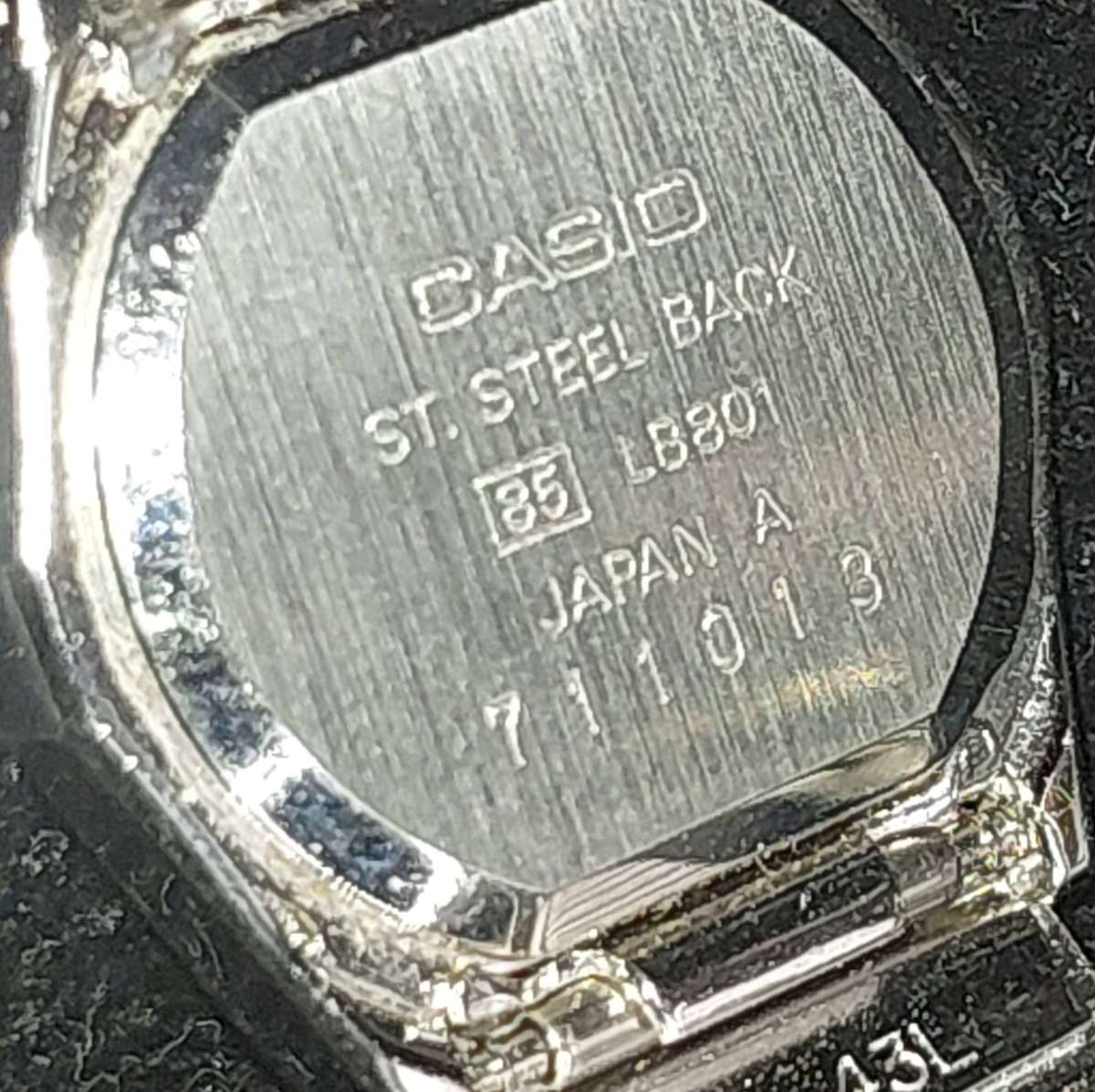 TWO LADIES DIGITAL CASIO WATCHES SOLD AS IS