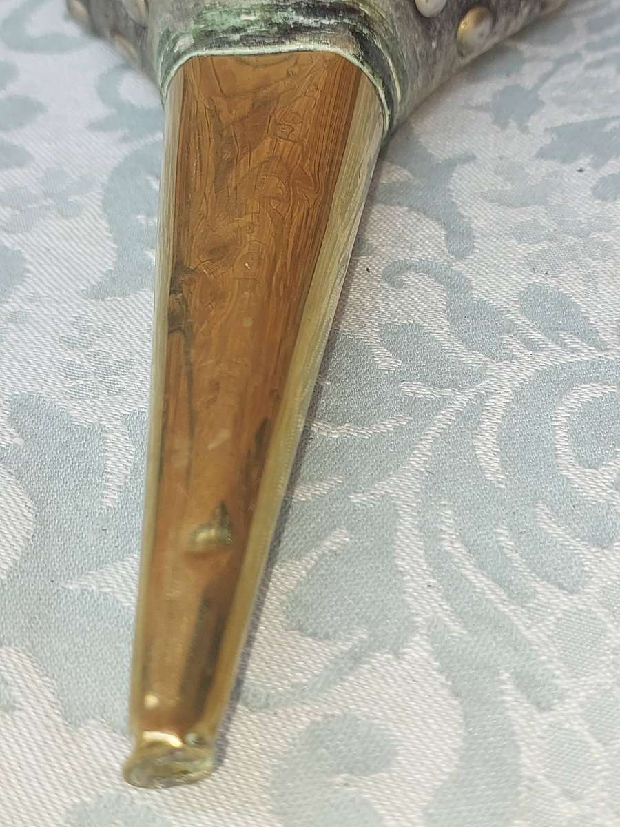 A DUTCH FIREPLACE BELOWS SOOD AS IS