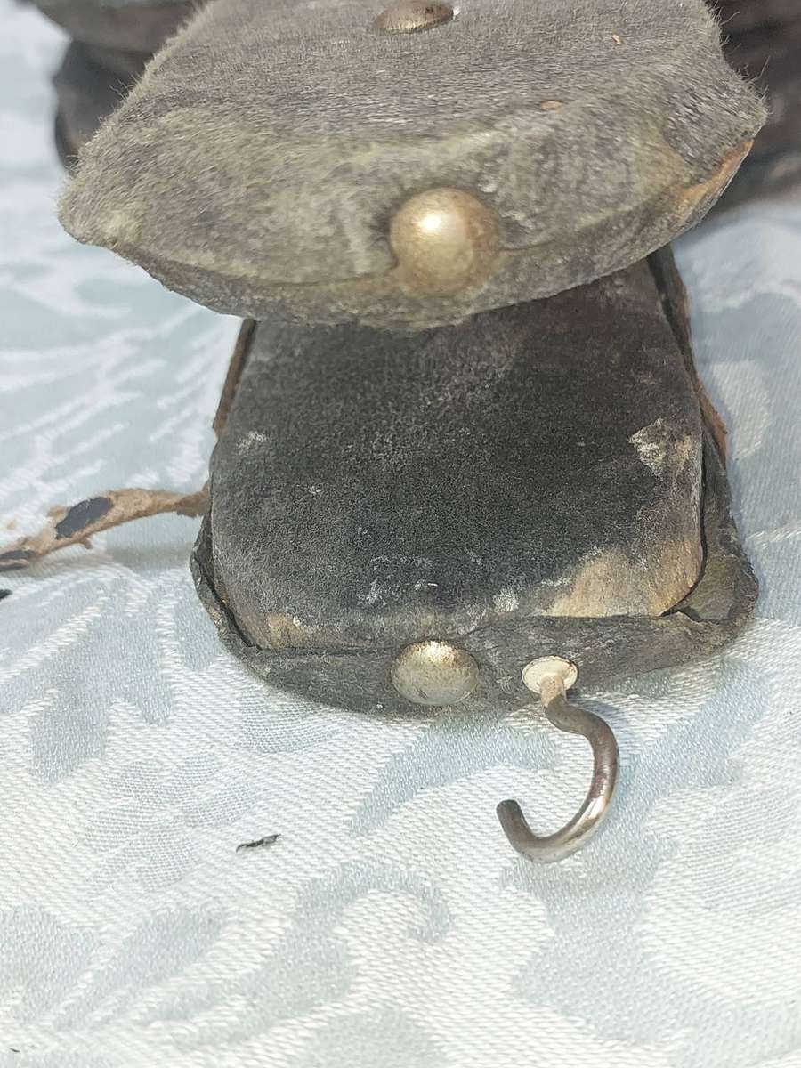 A DUTCH FIREPLACE BELOWS SOOD AS IS