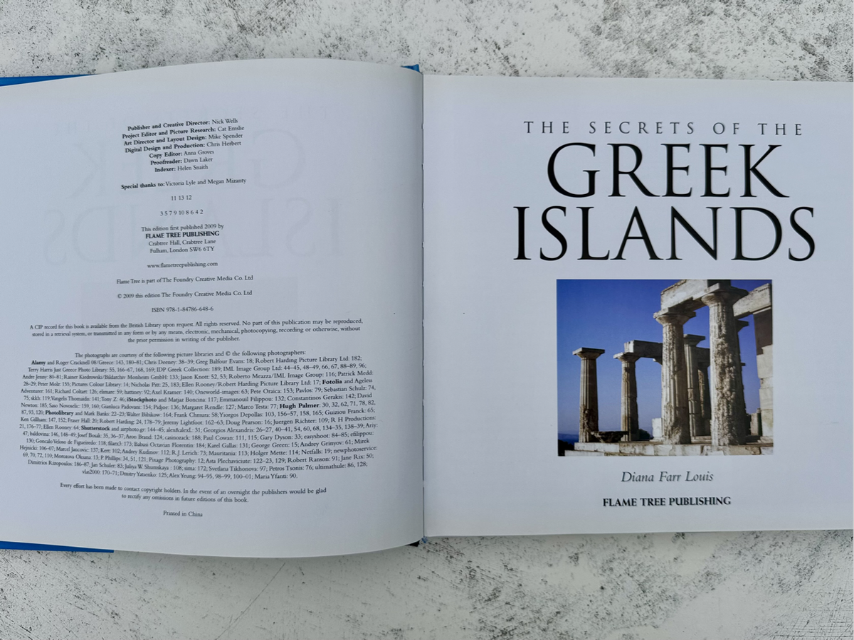 The Secrets of the Greek Islands - Dianna Farr