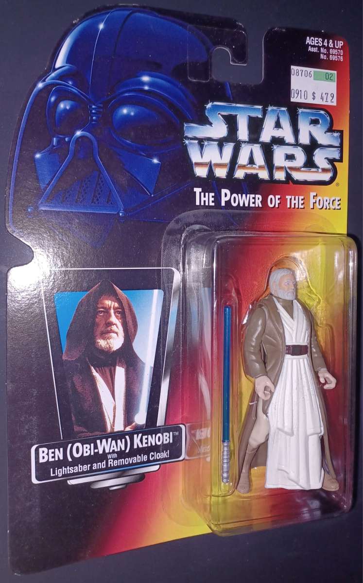 Hasbro Star Wars Power of the Force Ben Kenobi Red Card Action Figure - 1995