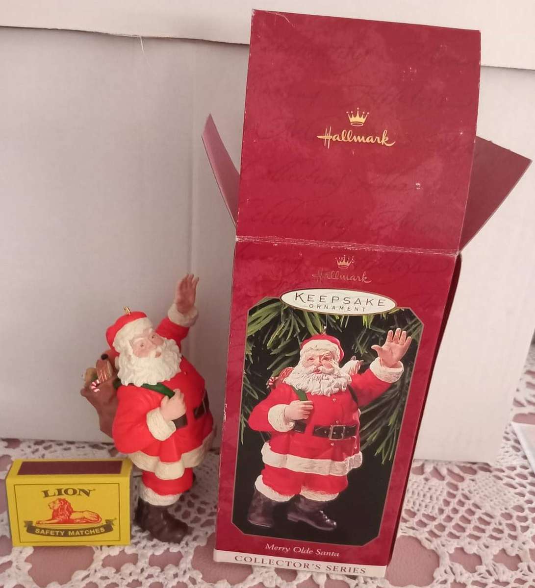 Christmas Ornament "Merry Olde Santa "