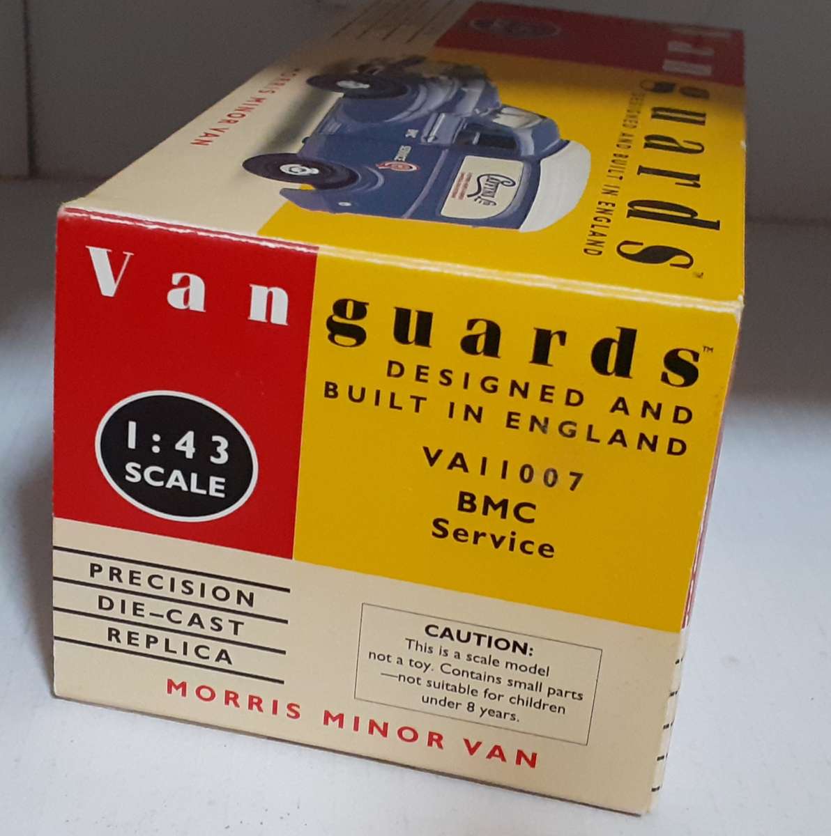 Lledo Vanguards 1:43 VA11007 MORRIS MINOR VAN BMC SERVICE MINB.