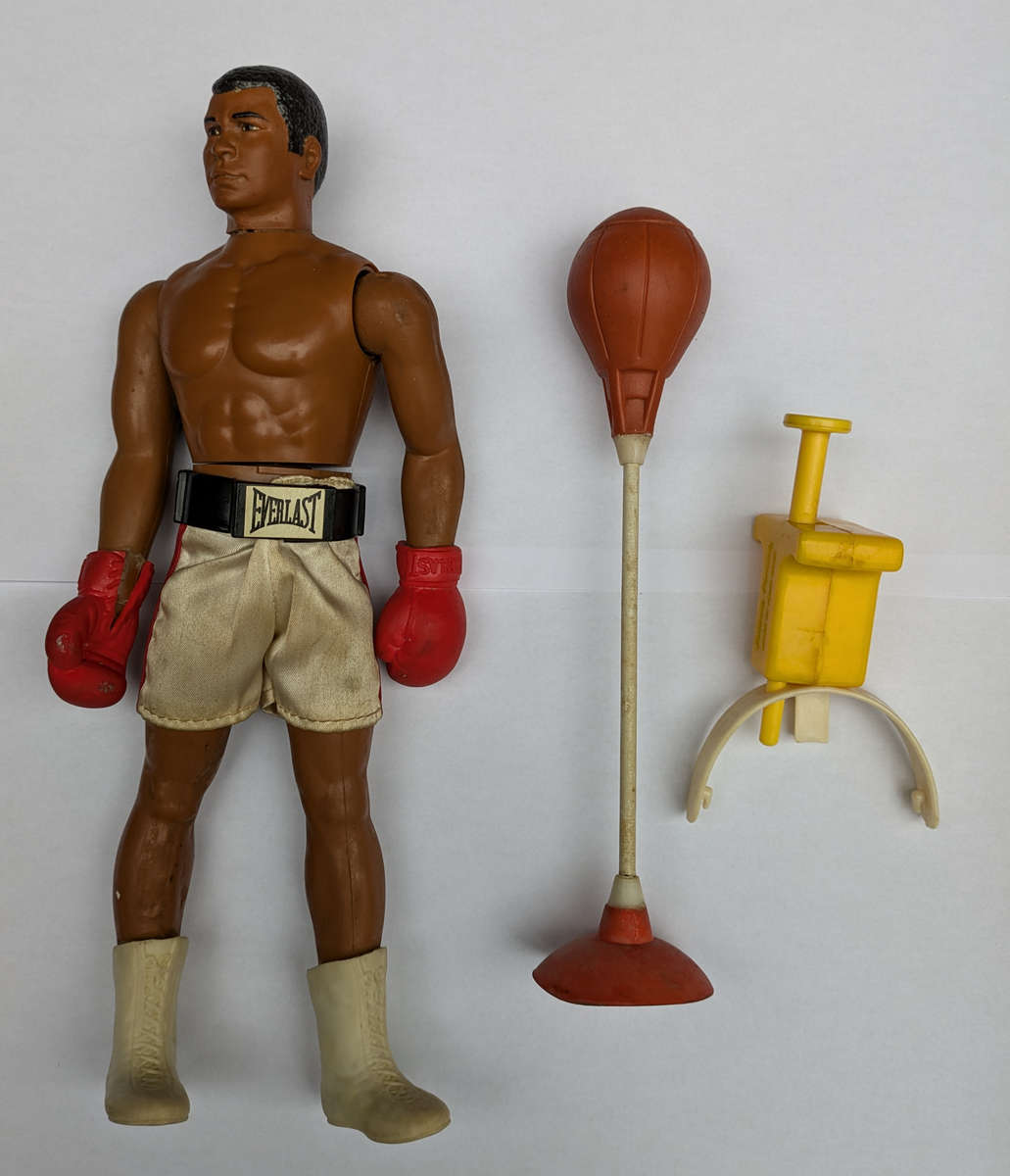 *RARE* Vintage Mego Denys Fisher 1976 Muhammad Ali boxing 10'' action figure - Boxed