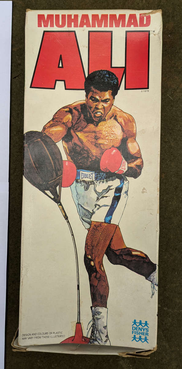 *RARE* Vintage Mego Denys Fisher 1976 Muhammad Ali boxing 10'' action figure - Boxed