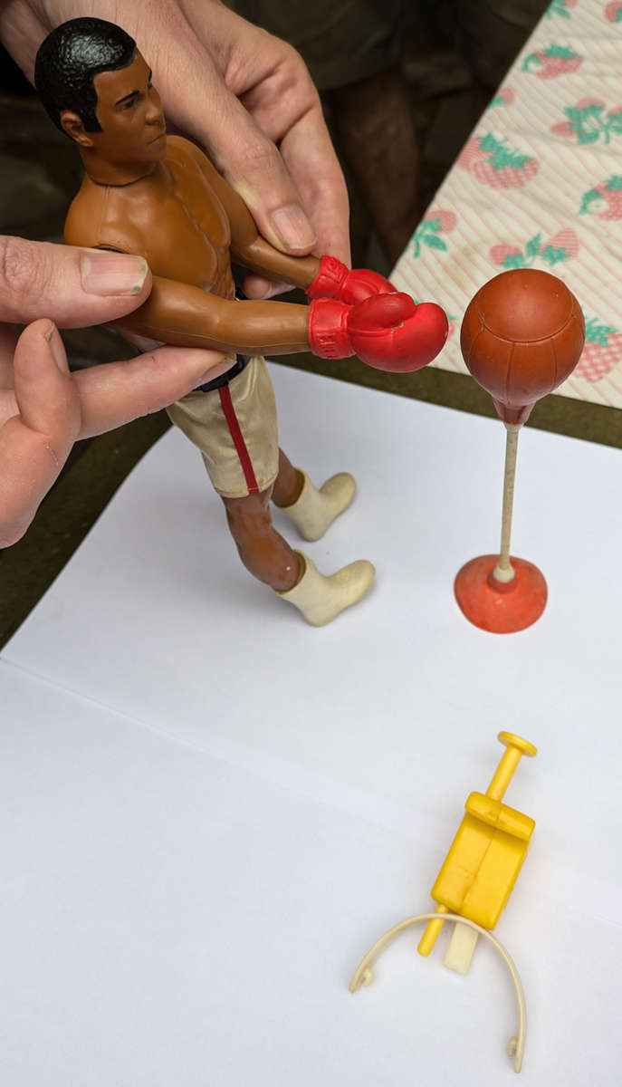 *RARE* Vintage Mego Denys Fisher 1976 Muhammad Ali boxing 10'' action figure - Boxed