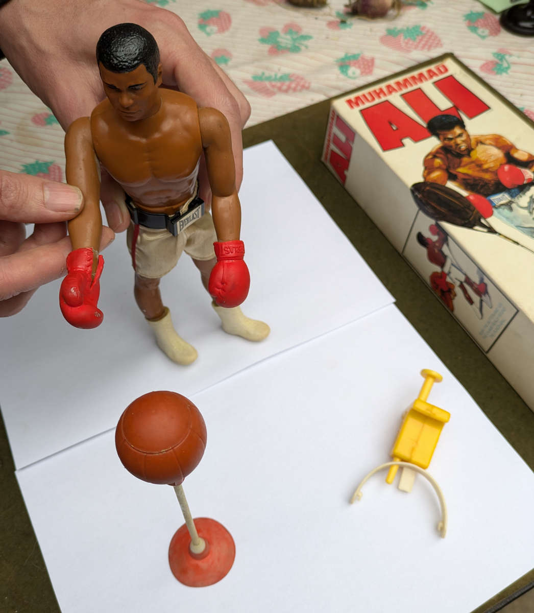*RARE* Vintage Mego Denys Fisher 1976 Muhammad Ali boxing 10'' action figure - Boxed