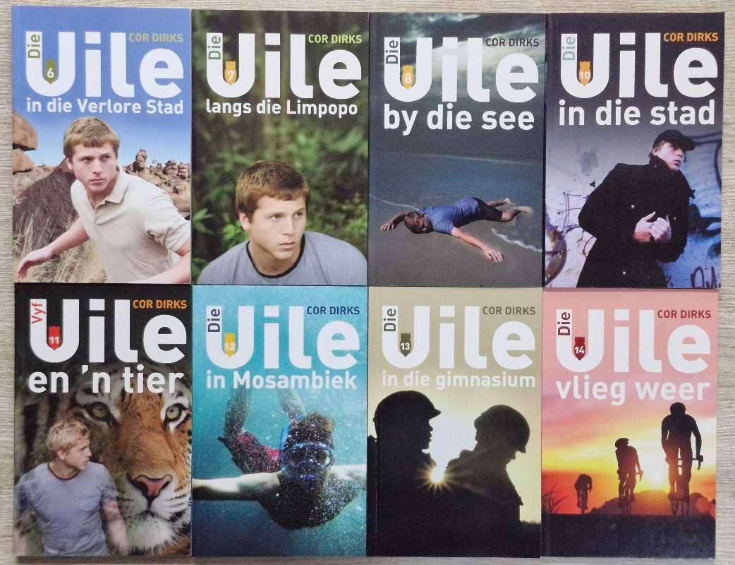 8 x Uile-reeks boeke - Cor Dirks
