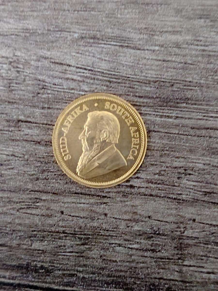 1/10 oz Gold Kruger coin 2021