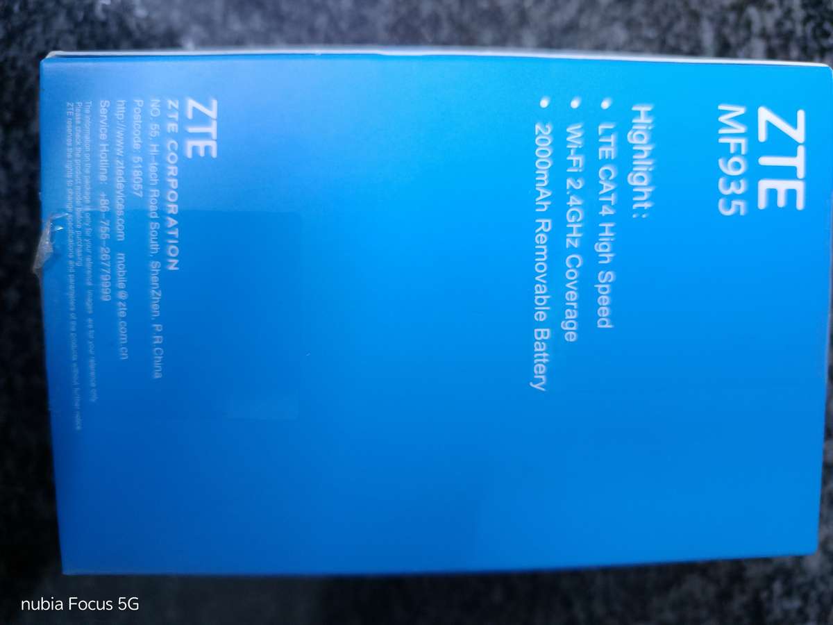 ZTE MF935 Router CAT 4 LTE