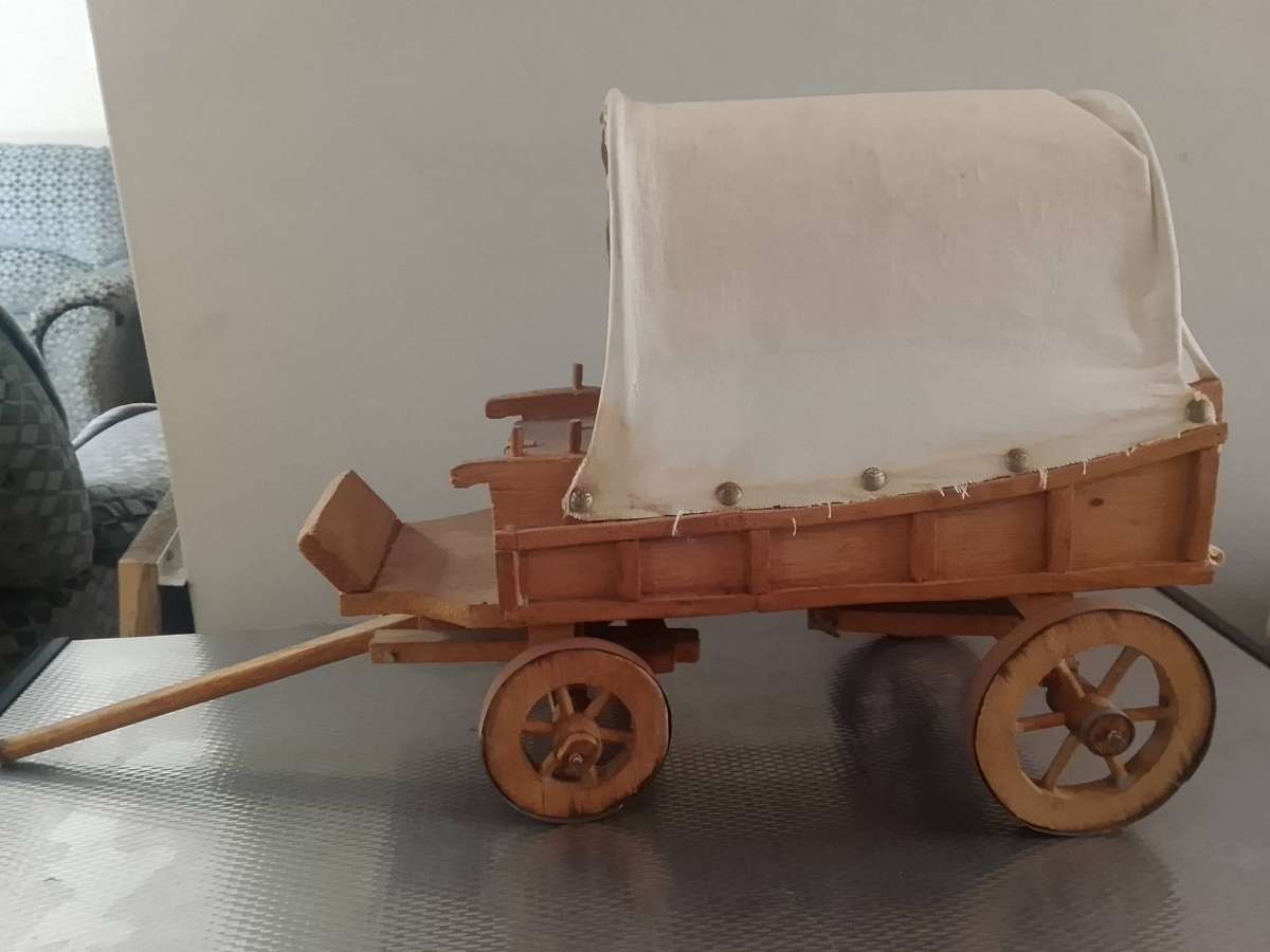 Ox wagon / ossewa wooden hand crafted