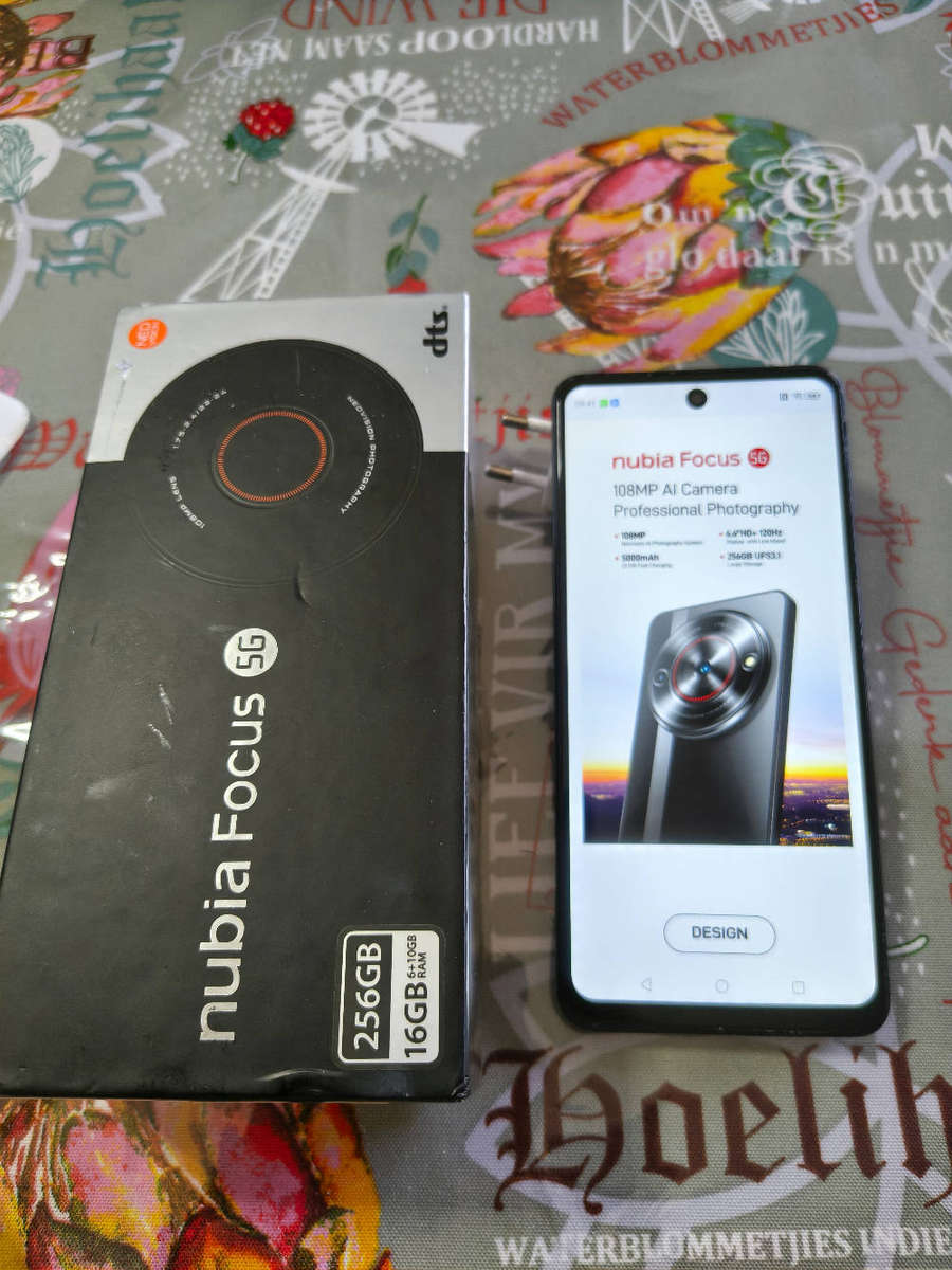 Nubia Focus 5g 256gb, 16gb 108mp dual sim