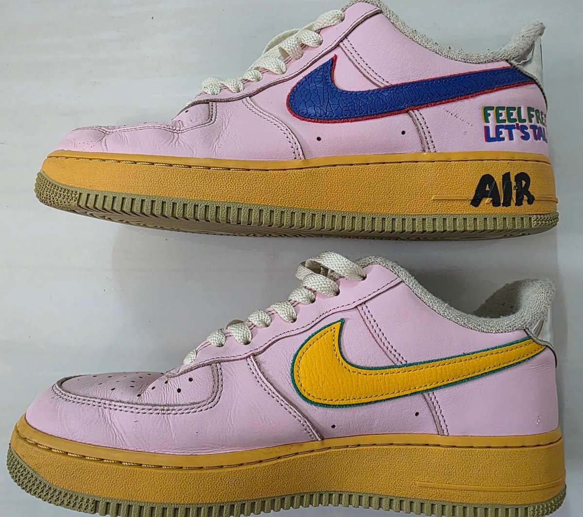 Nike Air Force 1 Low Feel Free, Let's Talk Anniversary Edition - Leather