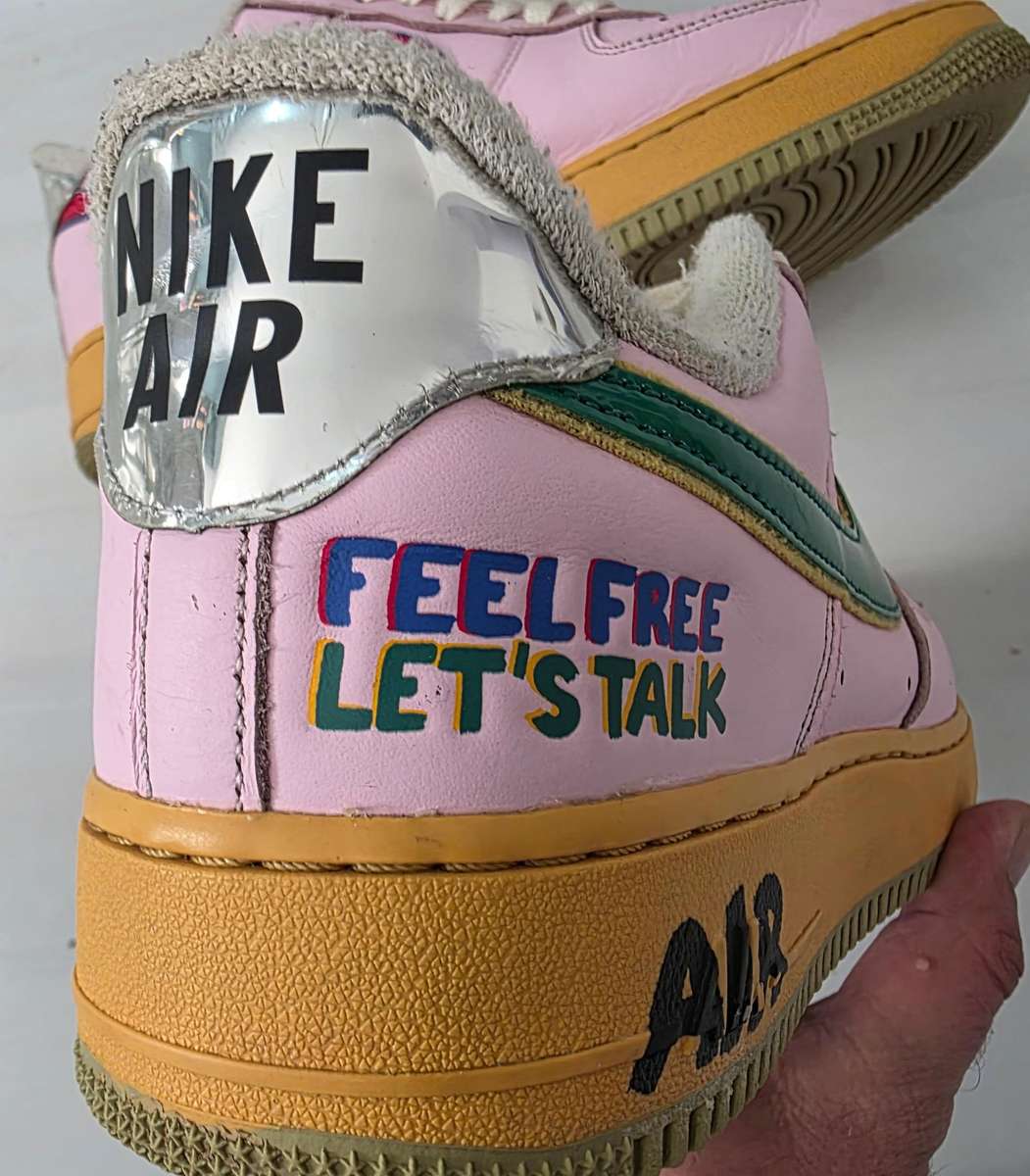 Nike Air Force 1 Low Feel Free, Let's Talk Anniversary Edition - Leather