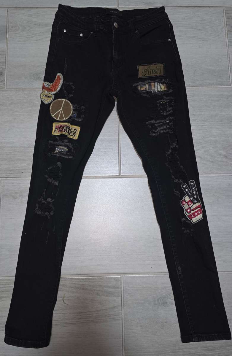 Amiri - Authentic Patch Jean - Designer Clothing (Sells for over R32 000.00 )