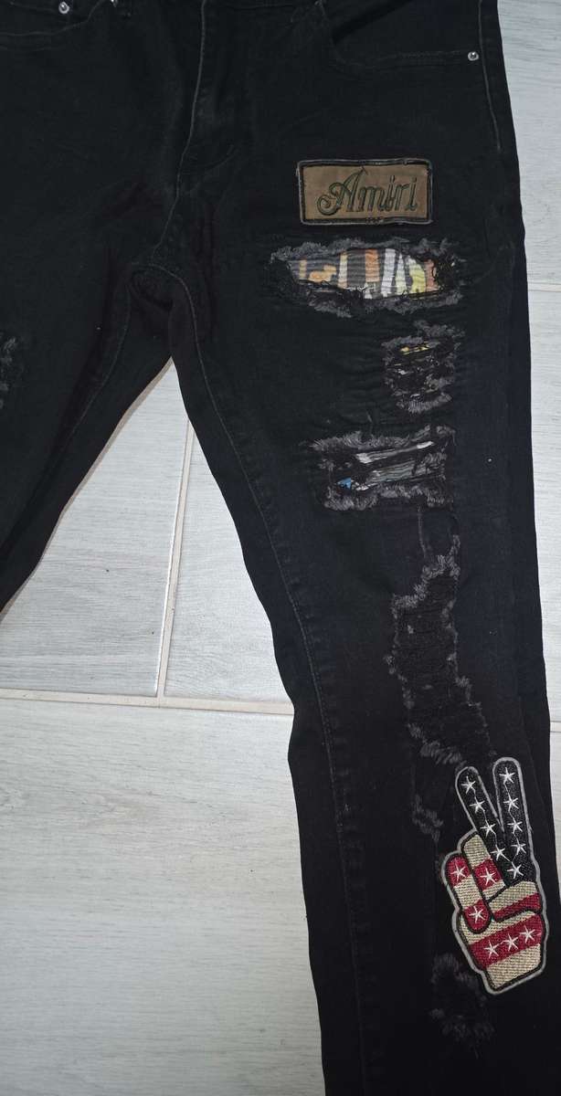 Amiri - Authentic Patch Jean - Designer Clothing (Sells for over R32 000.00 )