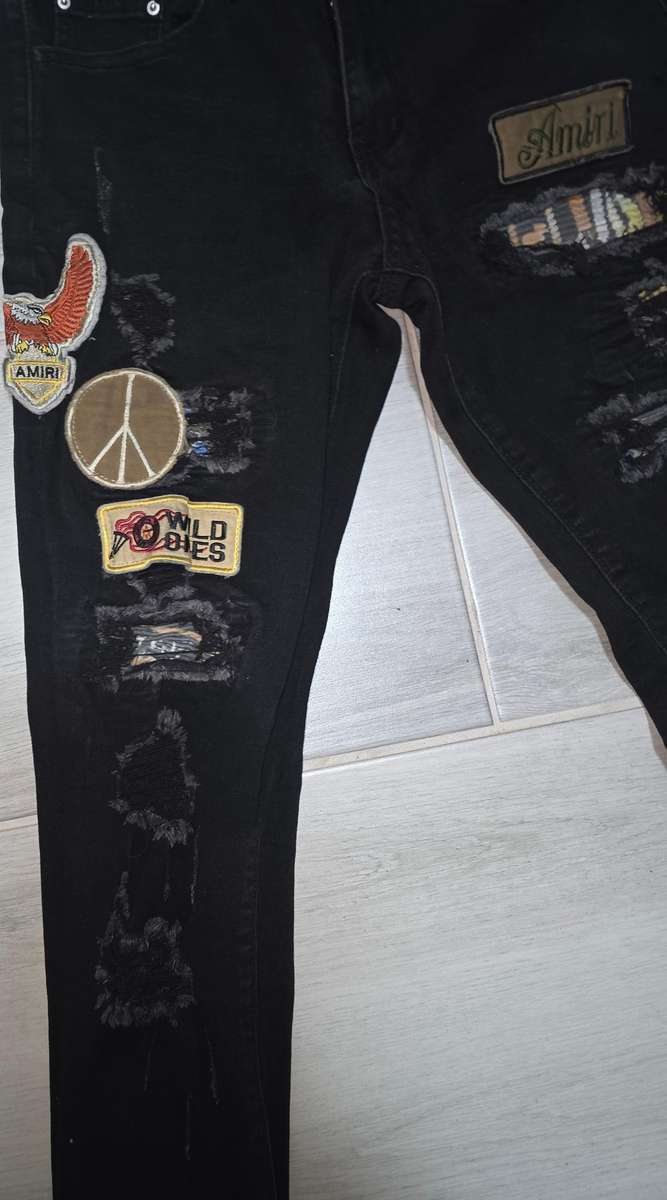 Amiri - Authentic Patch Jean - Designer Clothing (Sells for over R32 000.00 )