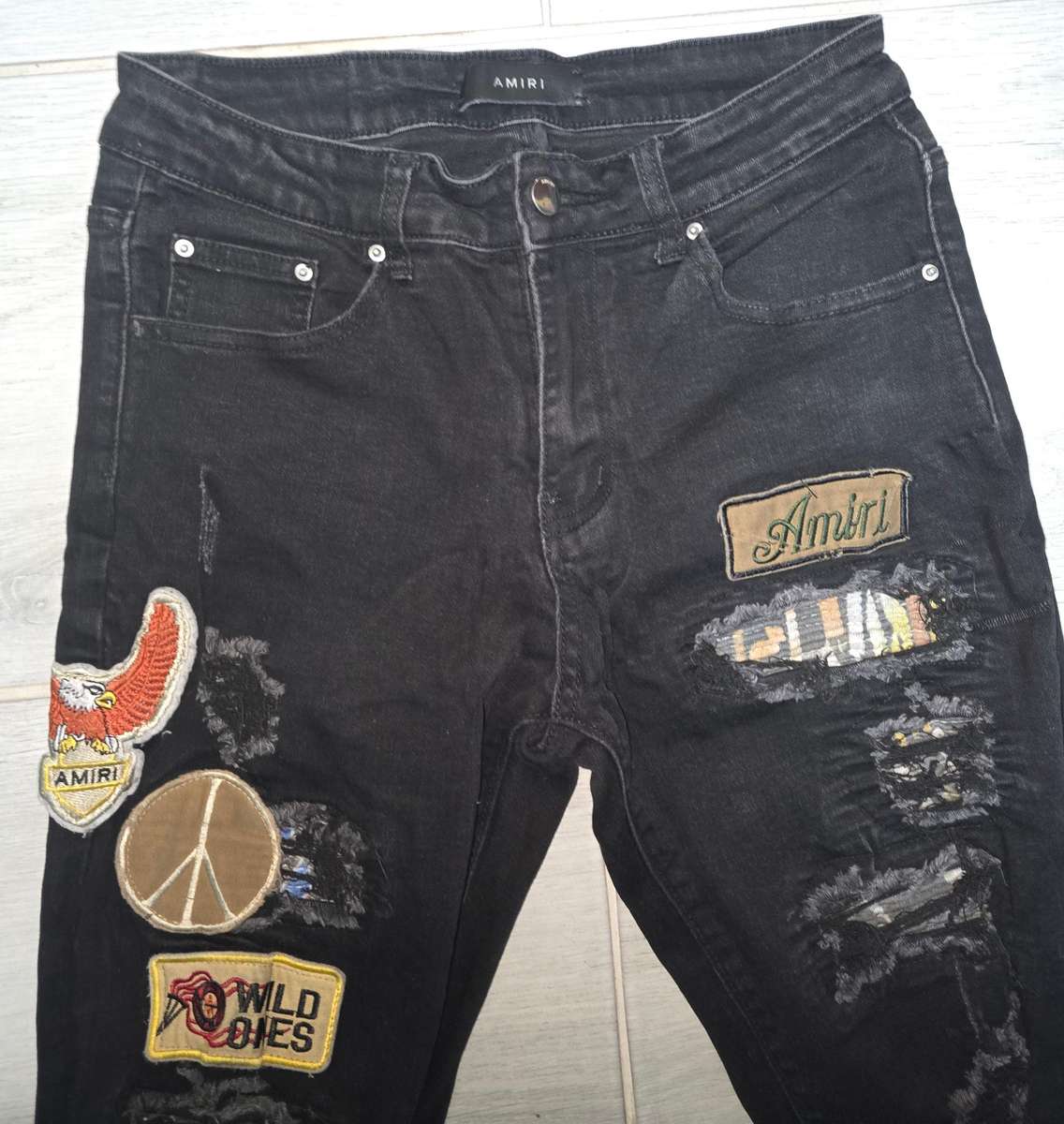 Amiri - Authentic Patch Jean - Designer Clothing (Sells for over R32 000.00 )