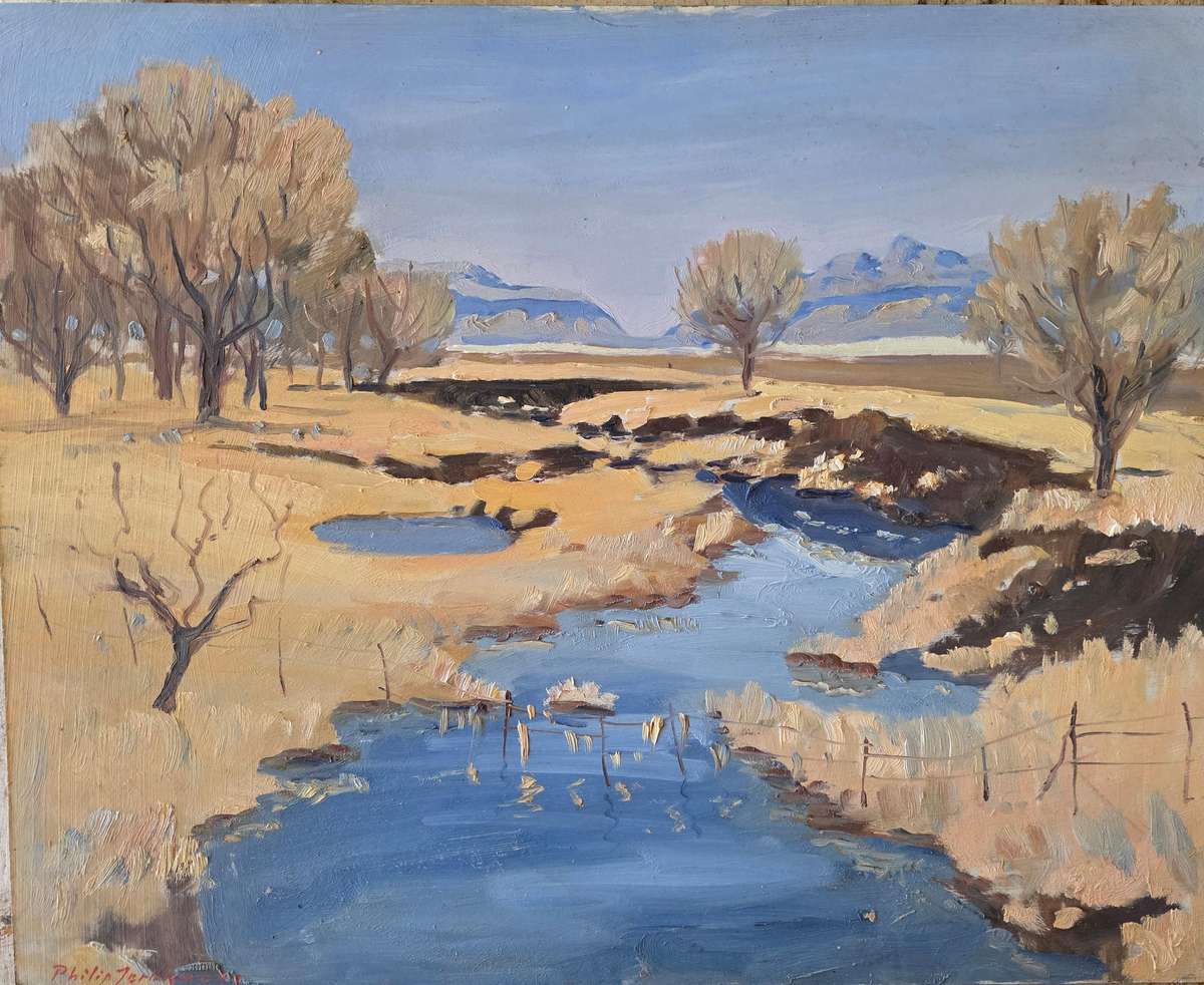 Phillip Terblanche Oil on board