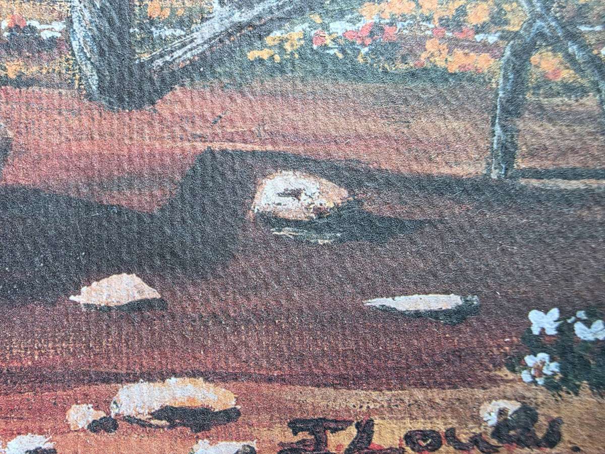 J.Louw - Klein Karoo Mixed Media on Paper