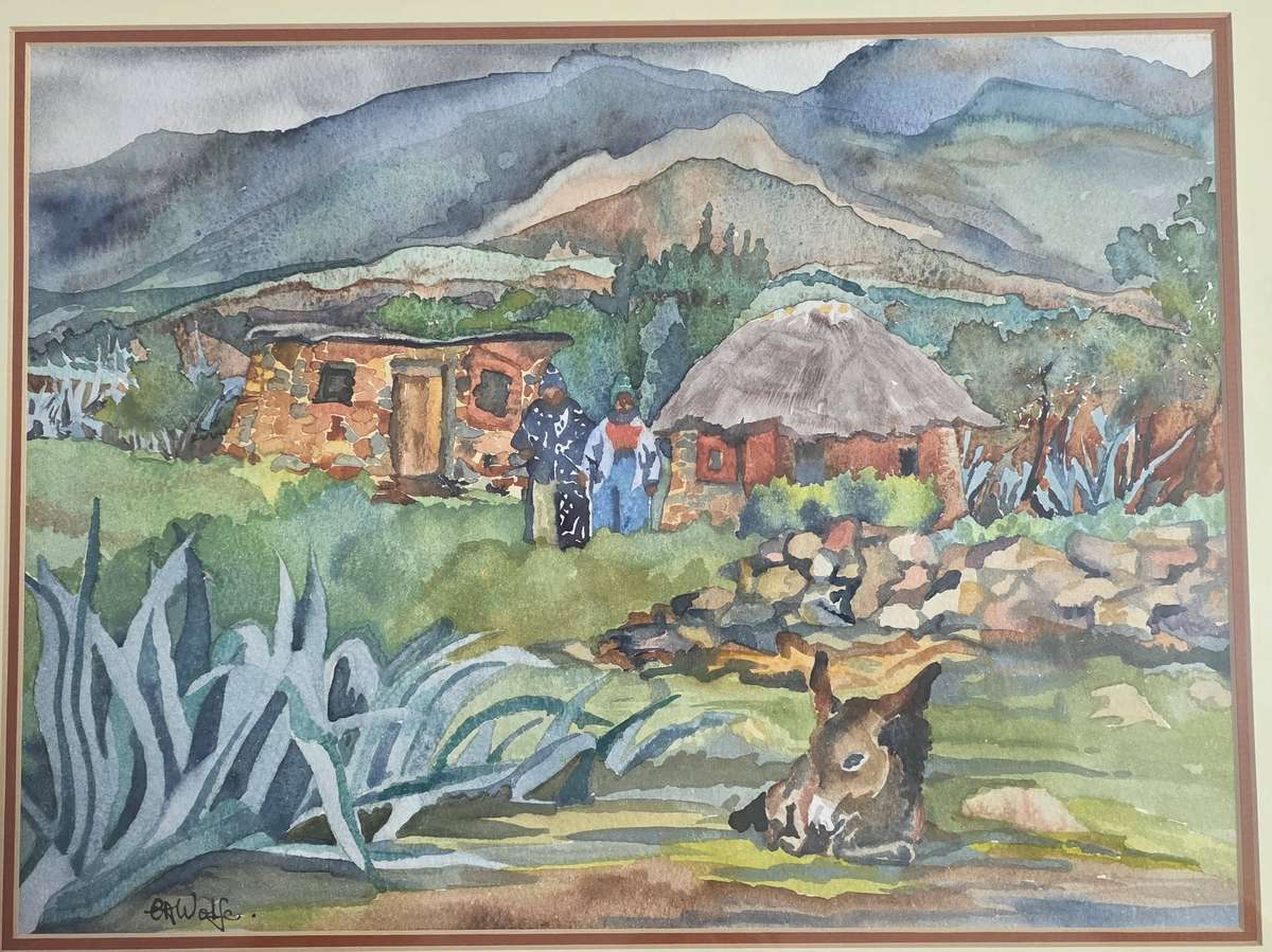 E.A.Wolf Signed Original Painting