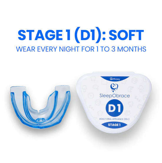 Sleep O Brace Orthotic for Jaw and Teeth Alignment - Repositioning Device