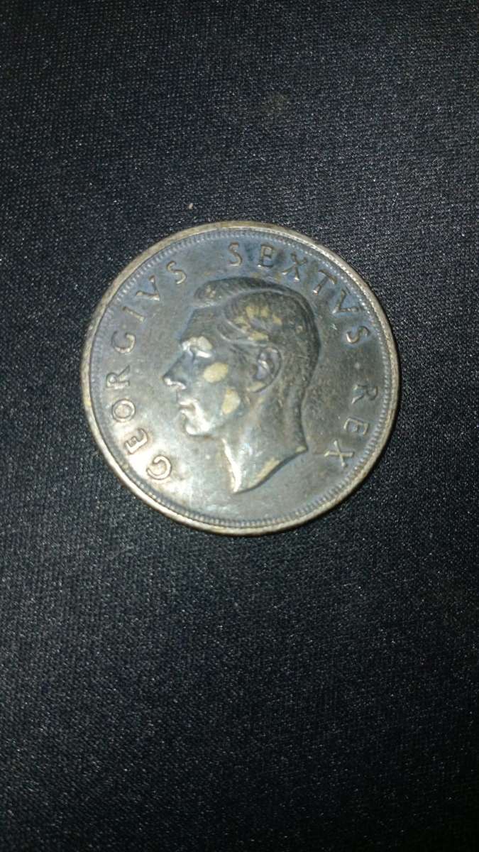 5 SHILLINGS SOUTH AFRICA 1948 COIN