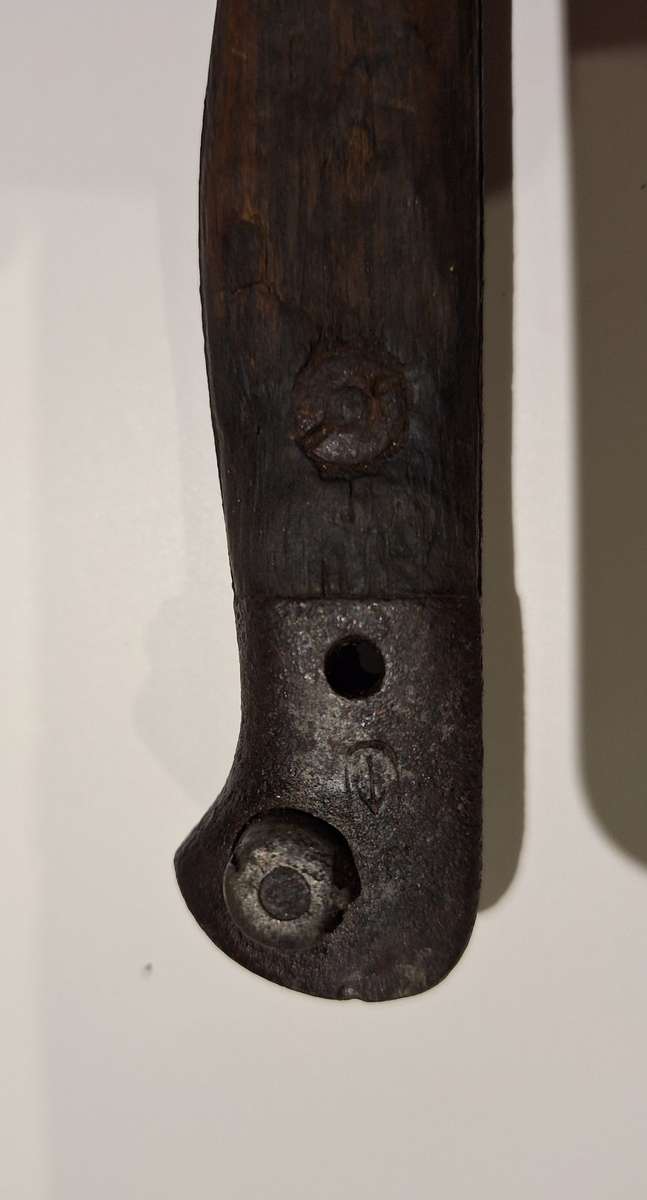 Antique British Bayonet with reproduction scabbard