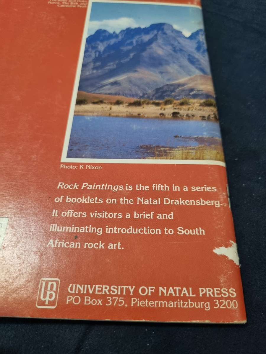 ROCK PANTINGS OF THE NATAL DRAKENSBERG UKHAHLAMBA Series No 5 J D WILLIAMS & T A DOWSON